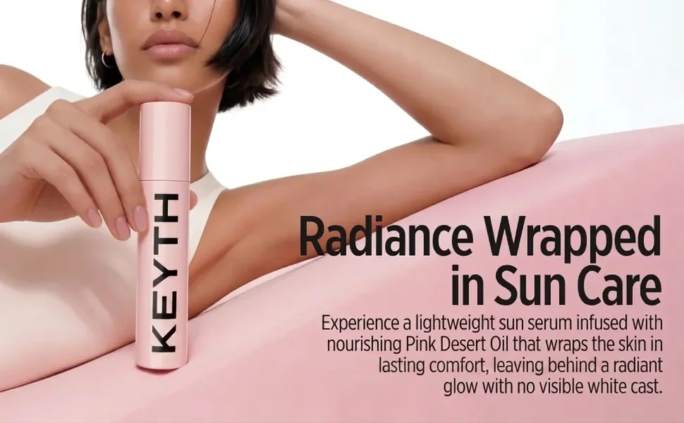 KEYTH Colored Keyth Pink Desert Sun Serum 1.69 fl. oz.(50ml) detail 3