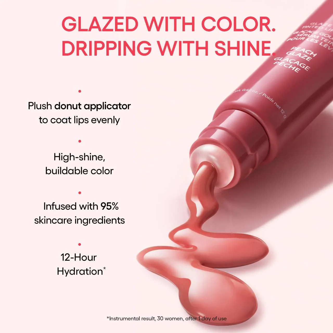 [4colors] LANEIGE Glaze Craze Tinted Lip Serum 0.42 oz.(12g) detail 1