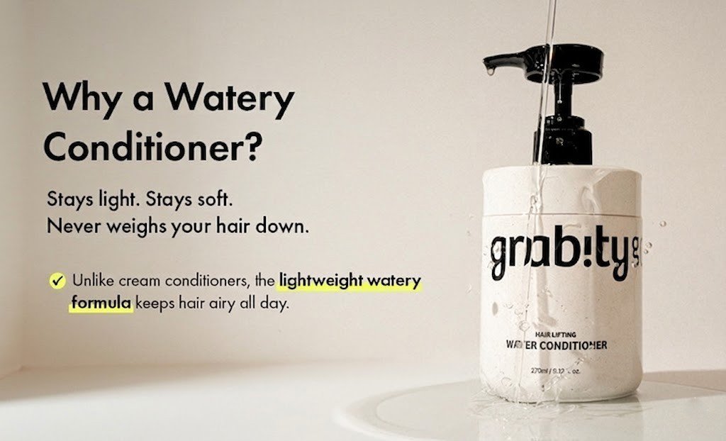 grabity G0.0 Hair Lifting Water Conditioner 9.12 fl. oz.(270ml) detail 1