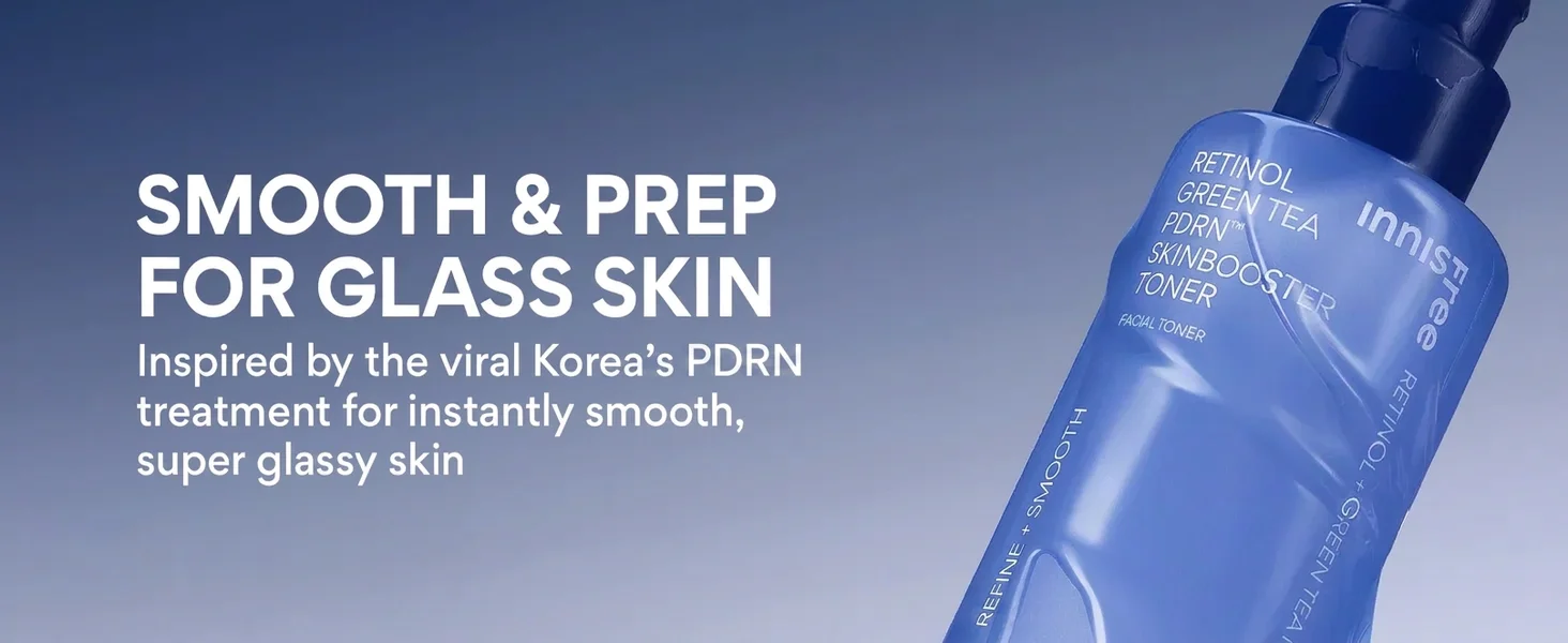 innisfree Retinol Green Tea PDRN Toner 5.74 fl. oz.(170ml) detail 1