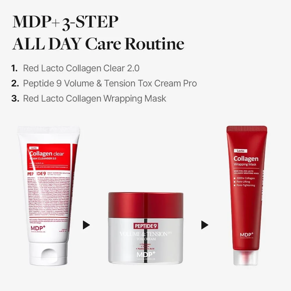 MDP Red Lacto Collagen Clear Foam Cleanser 2.0 4.05 fl. oz.(120ml) detail 4