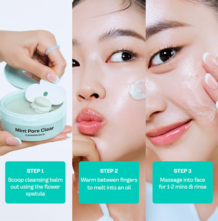 MAMONDE Mint Pore Clear Cleansing Balm 3.17 oz.(90g) - Image 5 of 5