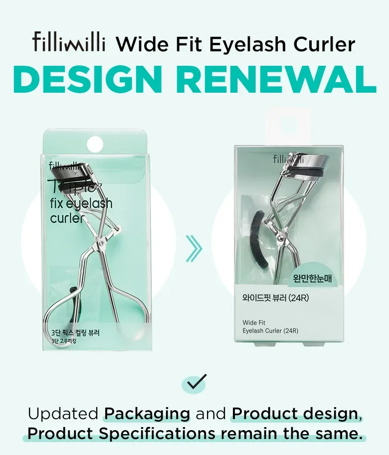 Fillimilli Wide Fit Eyelash Curler 24r (1ea) detail 1