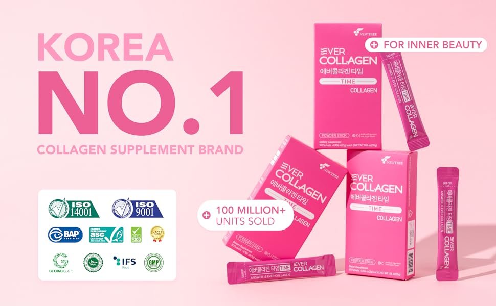 EVER COLLAGEN Time 10 Days 0.106 oz.(3g) x 10ea detail 5