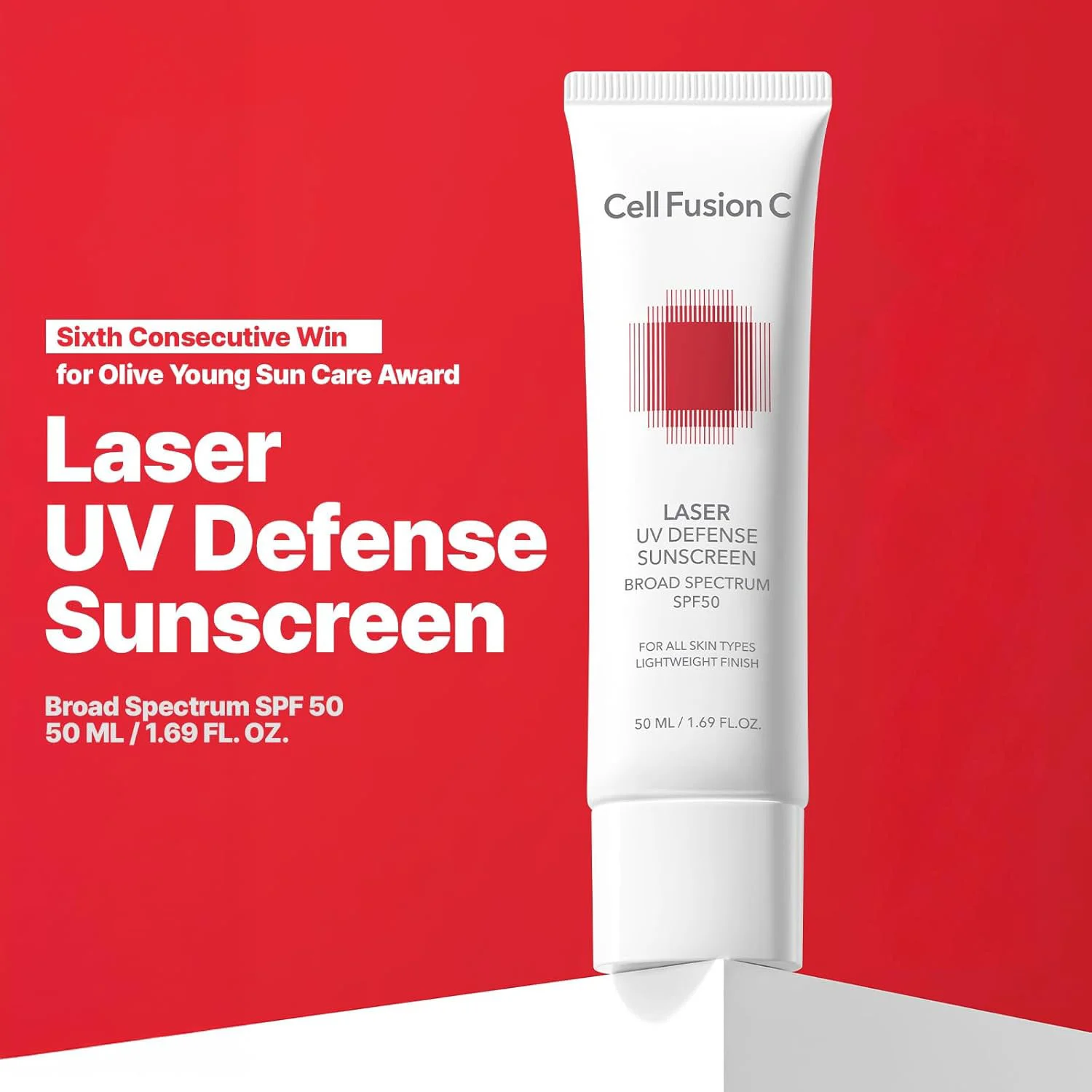 Cell Fusion C Laser UV Defense Sunscreen SPF50 1.69 fl. oz.(50ml) detail 1