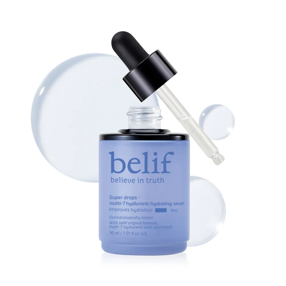 BELIF Super Drops Multi-7 Hyaluronic Hydrating Serum 1.01 fl. oz.(30ml)