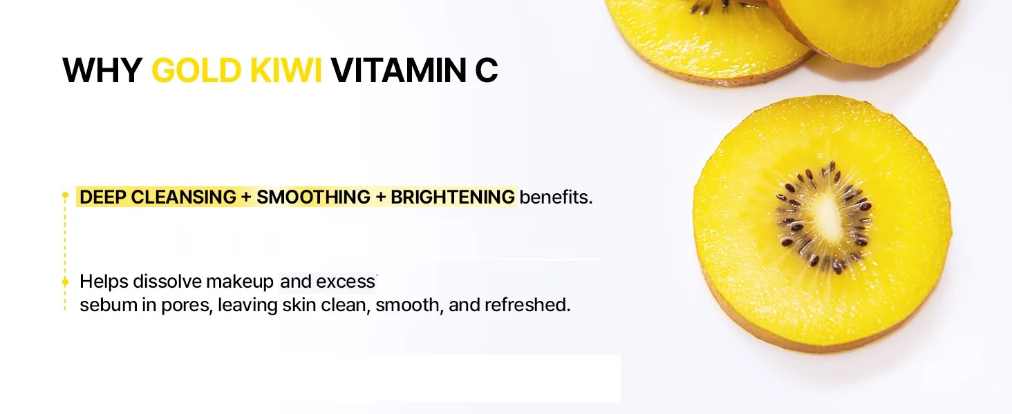 Holika Holika Kiwi Vita C+ Brightening Cleansing Oil 6.76 fl. oz.(200ml) detail 2
