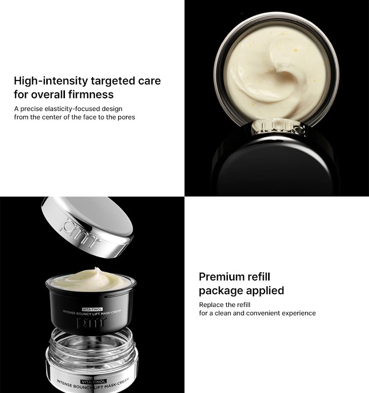 prmr Vitatinol Intense Bouncy Lift Mask Cream 1.01 fl. oz.(30ml) Refill detail 4