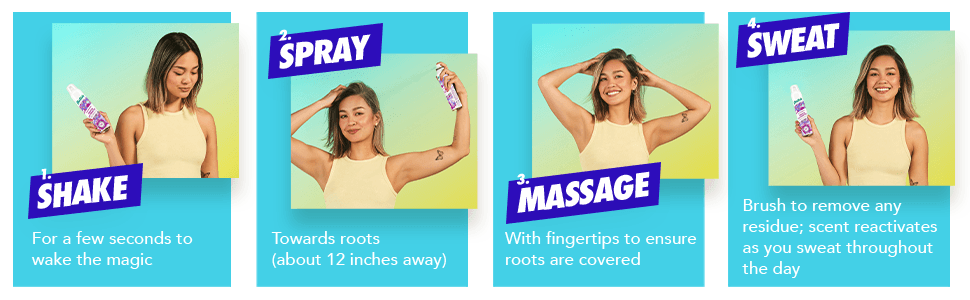 Batiste Dry Shampoo, Sweat Activated With Sweat Absorbing Technology, Mini 1.06 oz.(30g) detail 4