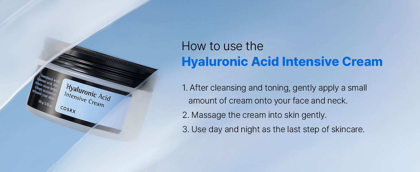 COSRX Hyaluronic Acid Intensive Cream 3.52 oz.(100g) | OLIVE YOUNG US