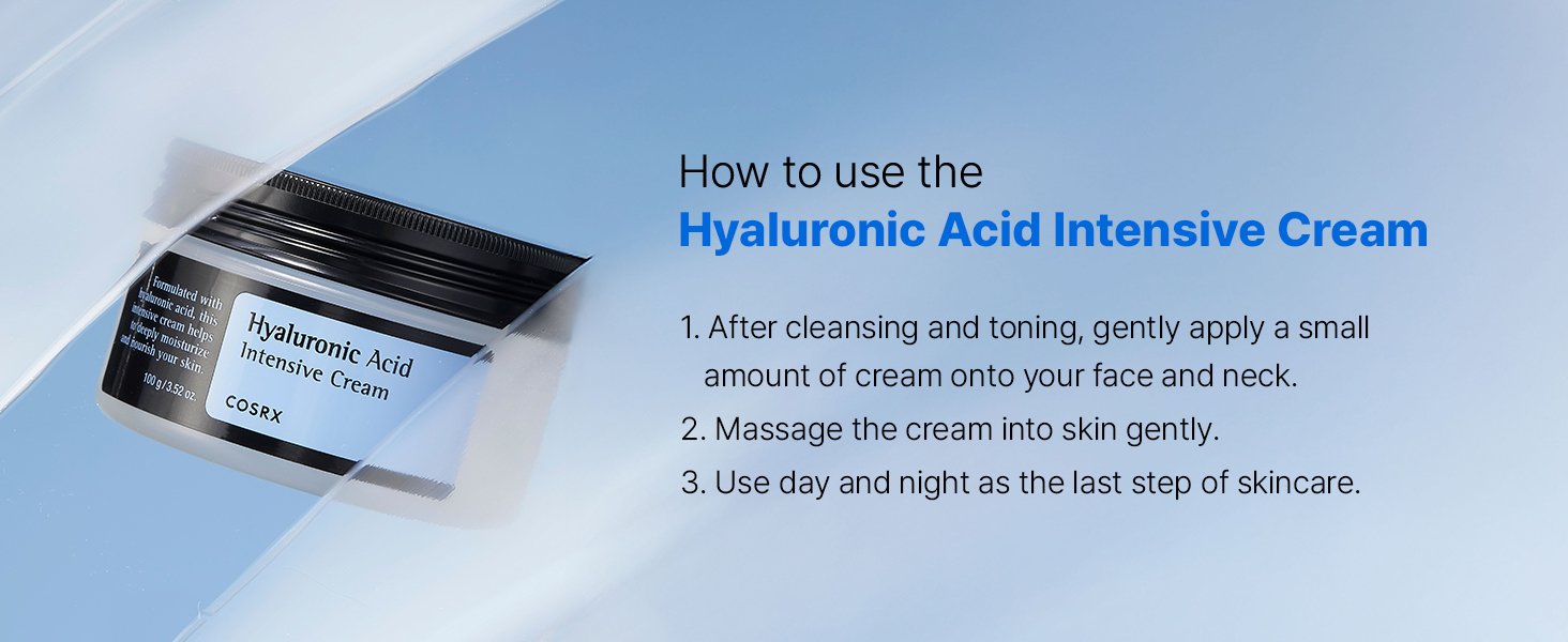 COSRX Hyaluronic Acid Intensive Cream 3.52 oz.(100g) detail 4