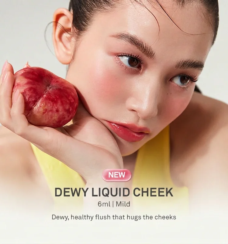 [5colors] hince Dewy Liquid Cheek 0.20 fl. oz.(6ml) detail 1