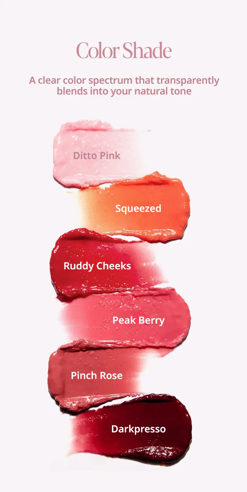 [5colors] espoir Bare Glow Lip Balm 0.10 oz.(3g) detail 3