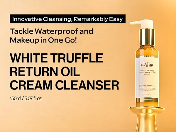 d’alba White Truffle Return Oil Cream Cleanser 5.41 fl. oz.(160ml) detail 1