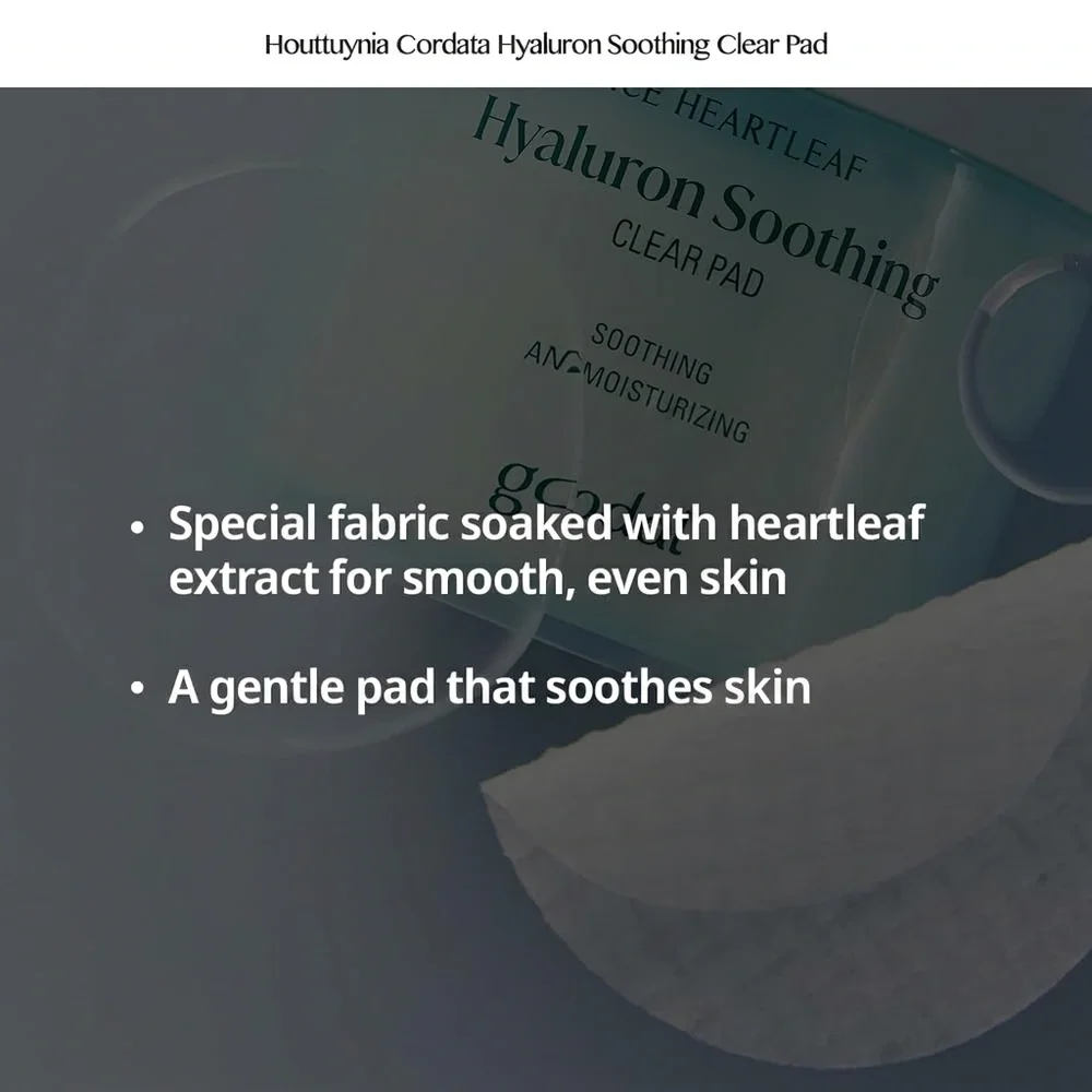 GOODAL Heartleaf Hyaluron Soothing Clear Pad 70ea 7.10 fl. oz.(210ml) detail 2