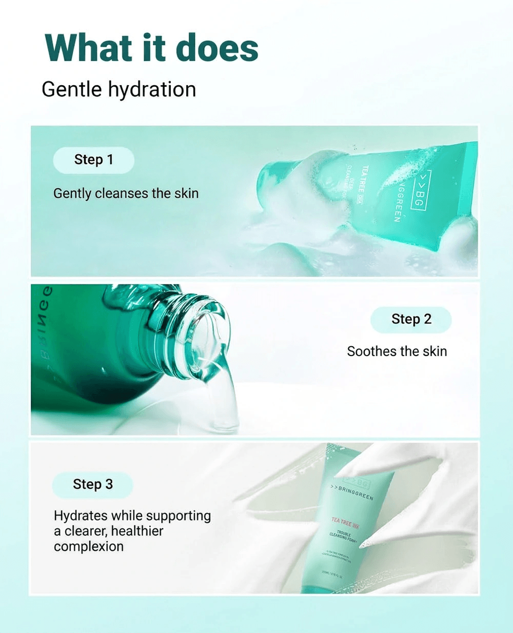 BRING GREEN Tea Tree Cica Set 3.2 fl. oz.(95ml) detail 3