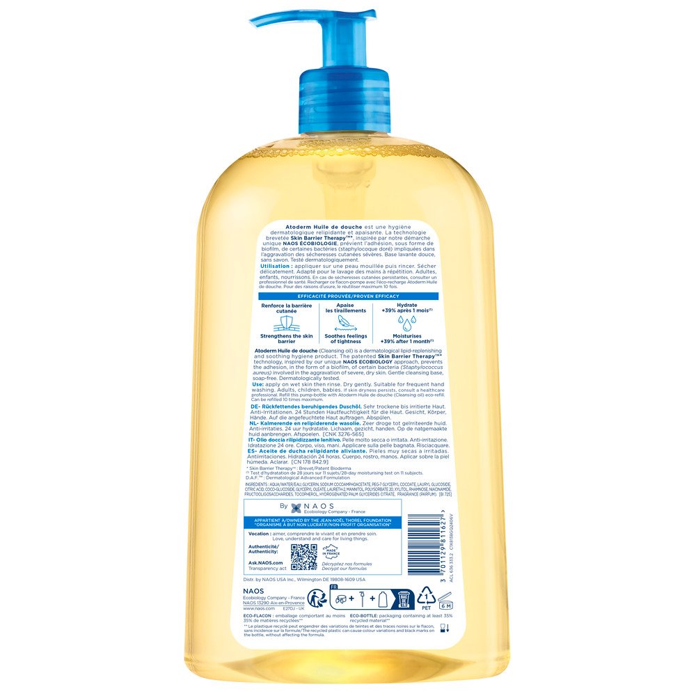 Bioderma Atoderm Shower Oil 1l 33.8 fl. oz.(1000ml) detail 2