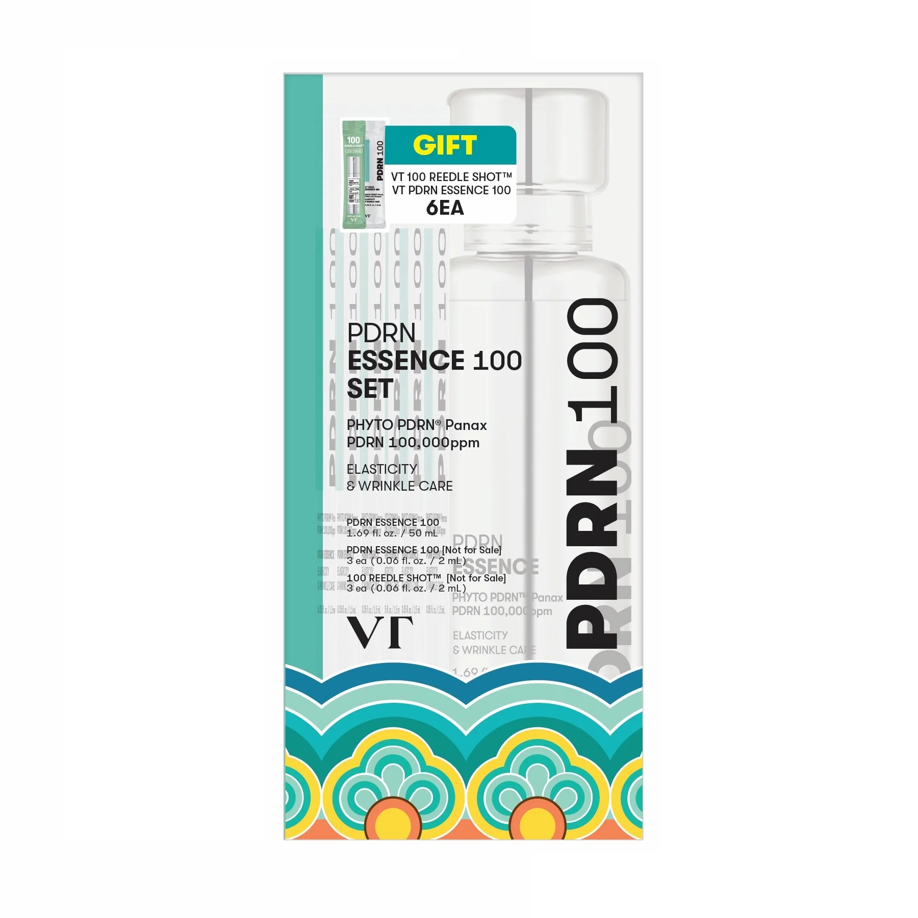 VT PDRN Essence 100 1.69 fl. oz.(50ml) Set (+PDRN Essence 100 0.06 fl. oz.(2ml) + 100 Reedle Shot 0.06 fl. oz.(2ml)) detail 2