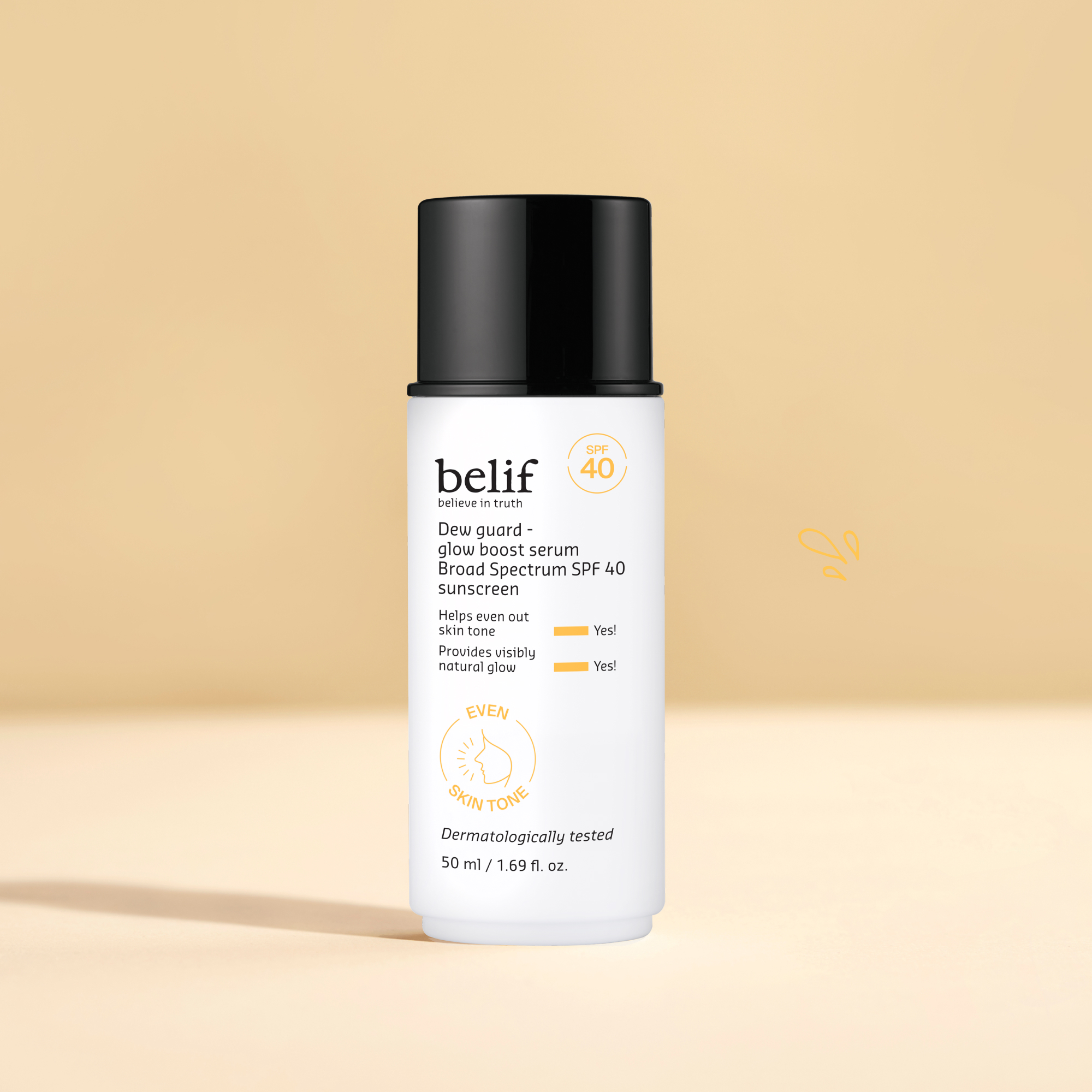 BELIF Dew Guard - Glow Boost Serum Broad Spectrum SPF 40 1.69 fl. oz.(50ml) - Image 2 of 4