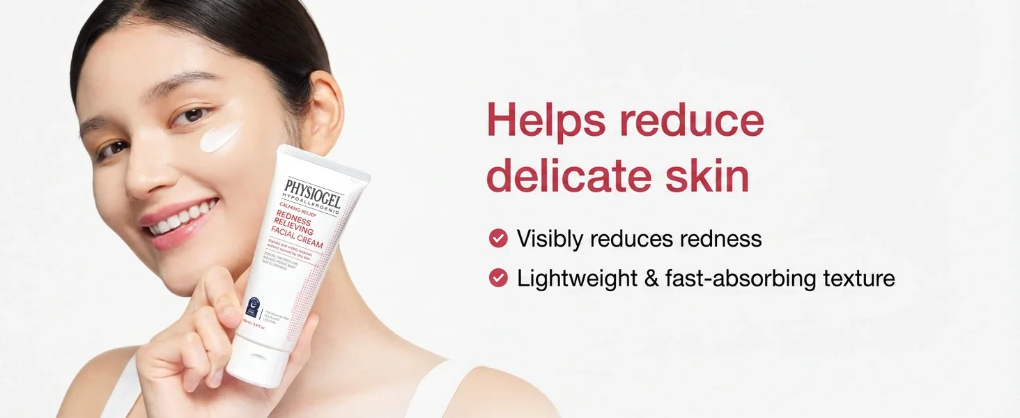 Physiogel Cr Redness Relieving Facial Cream 3.4 fl. oz.(100ml) detail 2