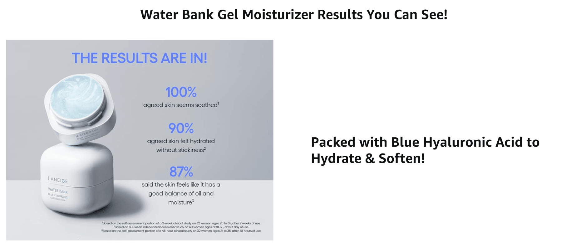 [3sizes] LANEIGE Blue Hyaluronic Gel Moisturizer (Mini/Original/Refill) detail 2