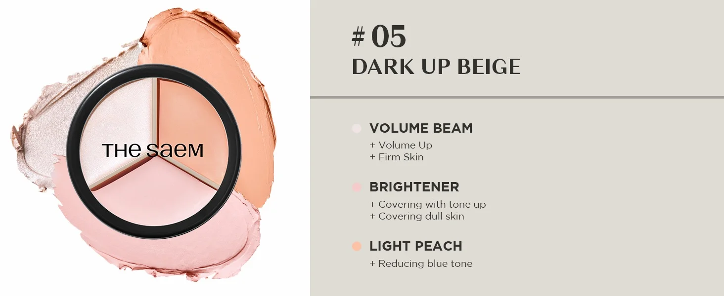 [5colors] THE SAEM Cover Perfection Triple Pot Concealer detail 11