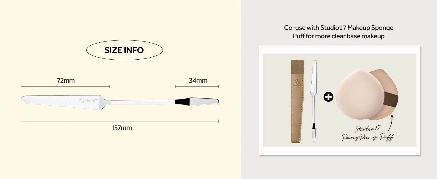Studio17 Makeup Spatula 1.23 oz.(35g) detail 5