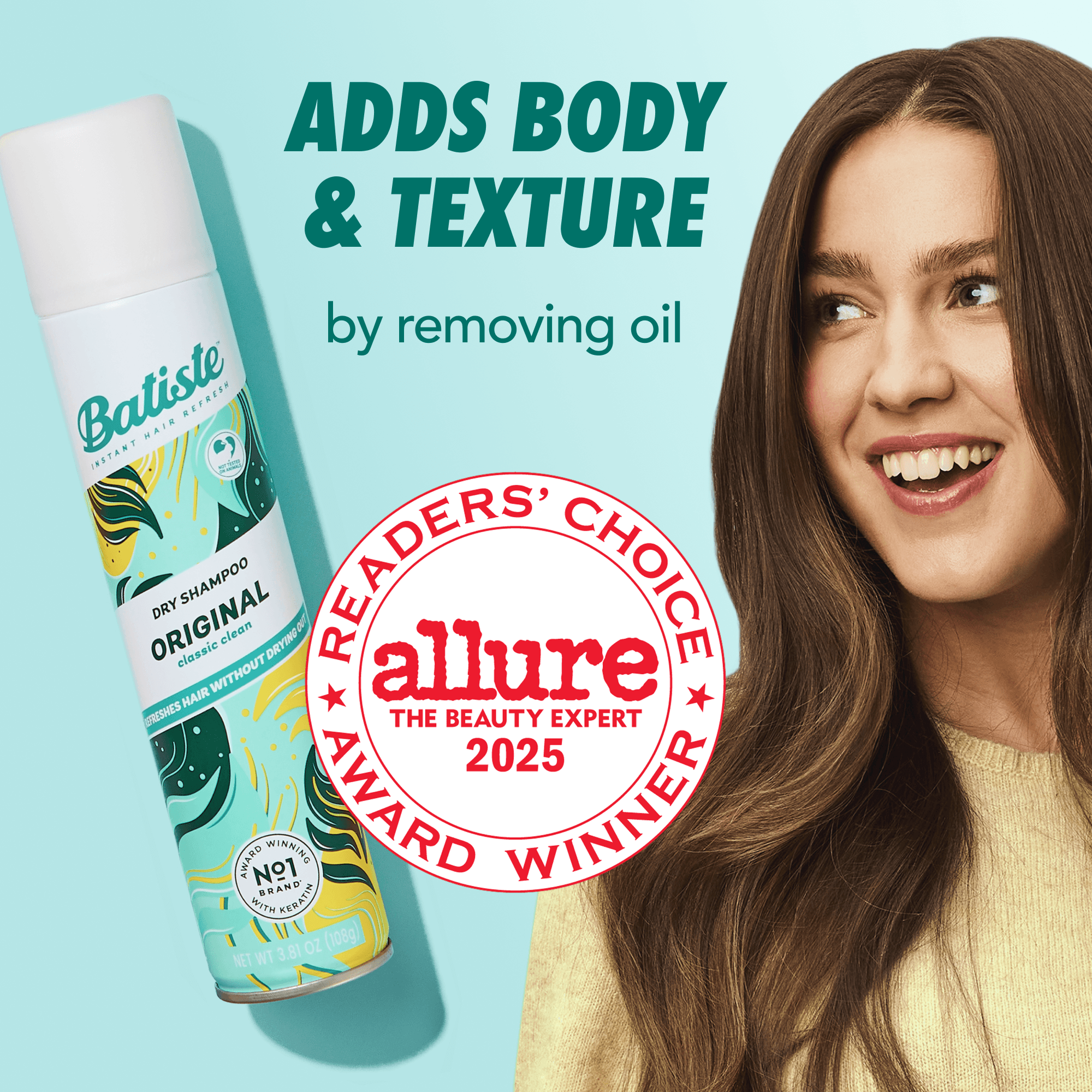 Batiste Original Dry Shampoo Classic Clean Scent 3.81 oz.(108g) detail 3