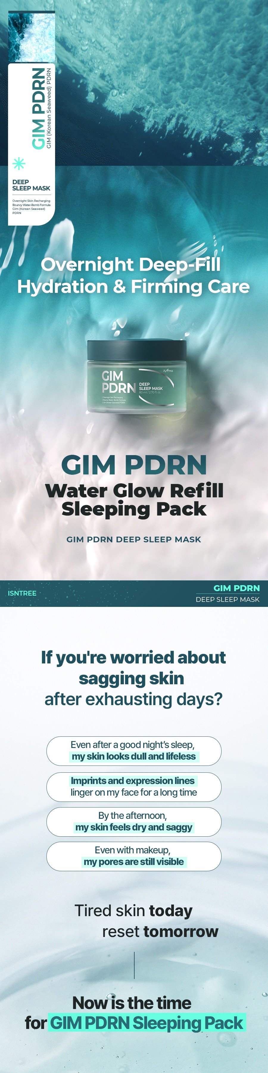 Isntree Gim PDRN Deep Sleep Mask 2.70 fl. oz.(80ml) detail 1