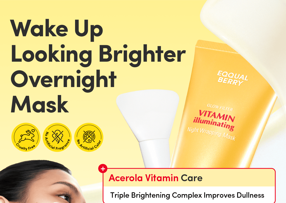 EQQUALBERRY Vitamin Illuminating Night Wrapping Mask 2.53 fl. oz.(75ml) detail 1