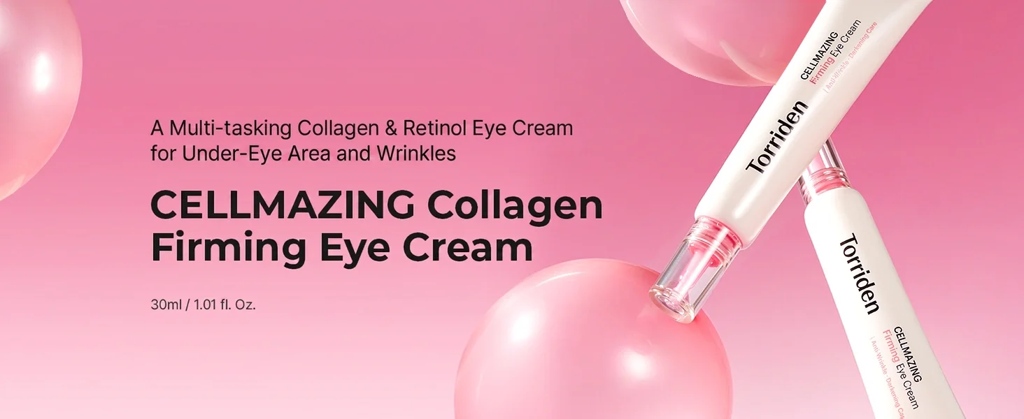 Torriden Cellmazing Small Molecule Collagen Firming Eye Cream 1.01 fl. oz.(30ml) detail 1