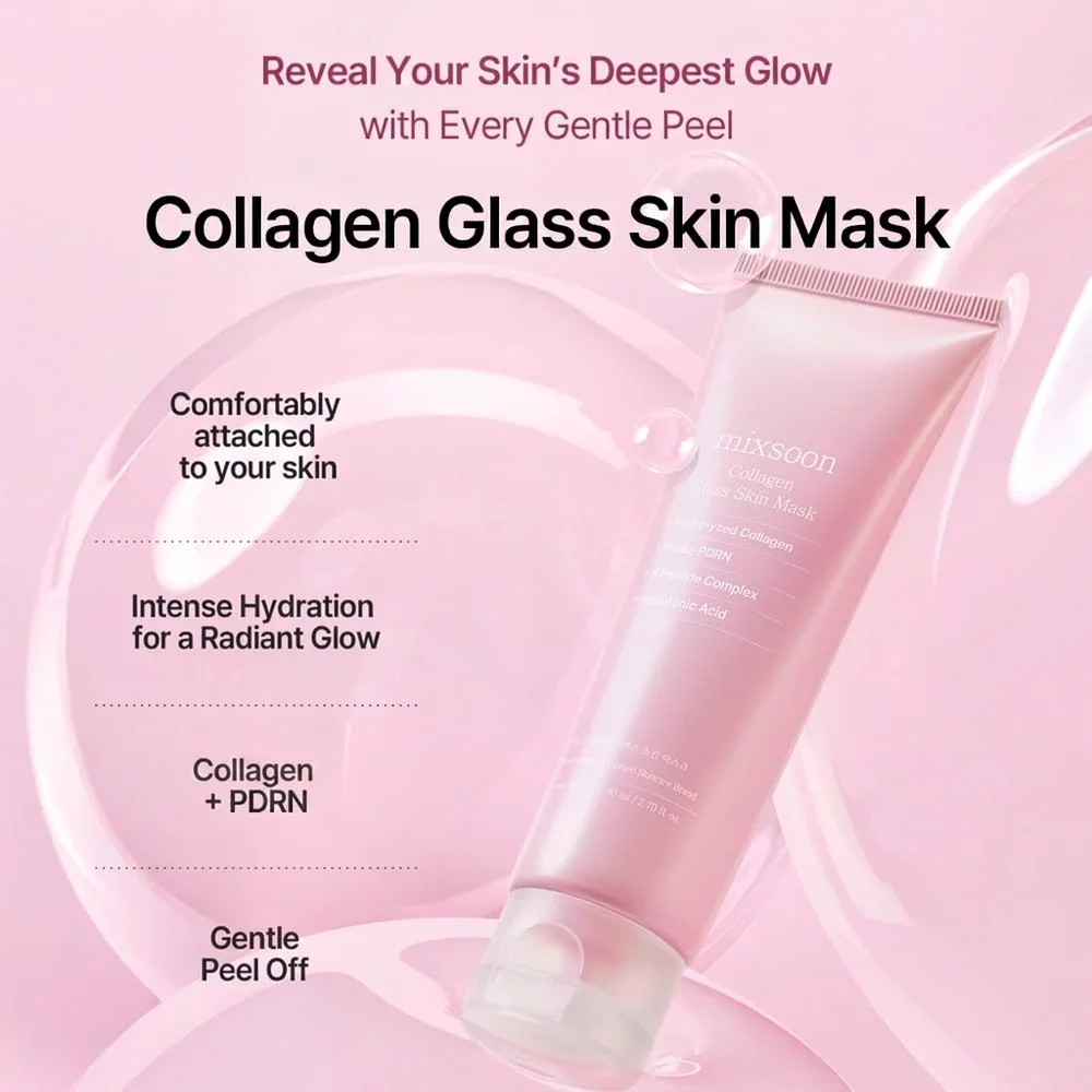 mixsoon Collagen Glass Skin Mask 2.70 fl. oz.(80ml) detail 1