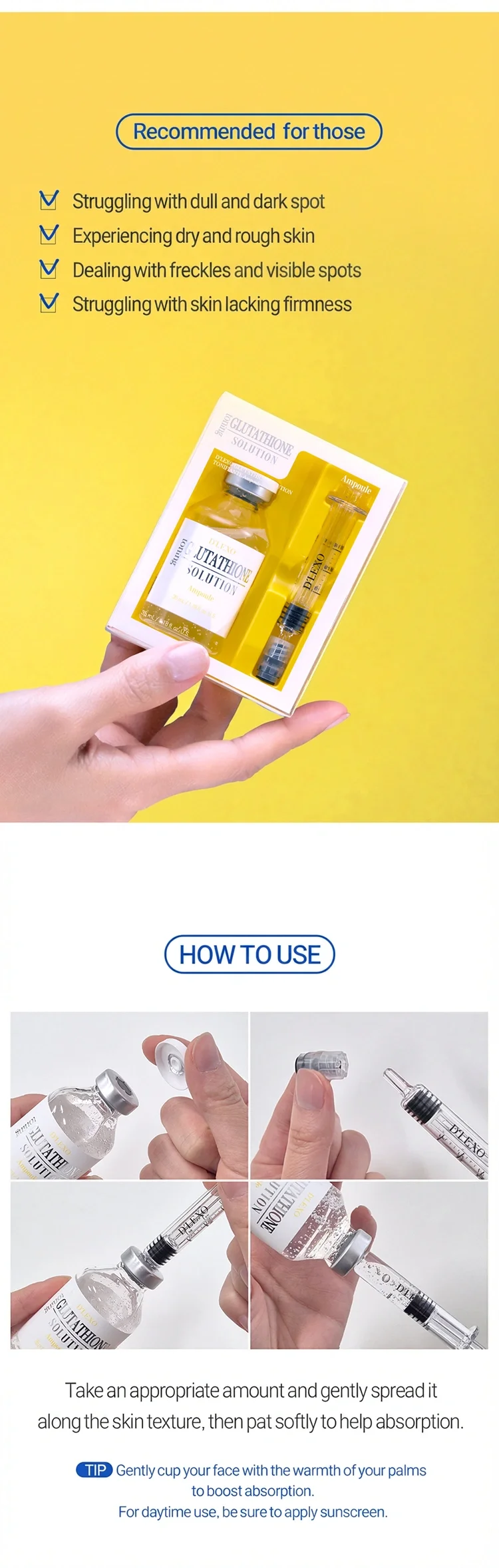 D'Lexo Glutathione Toning Solution Ampoule 1.18 fl. oz.(35ml) detail 6