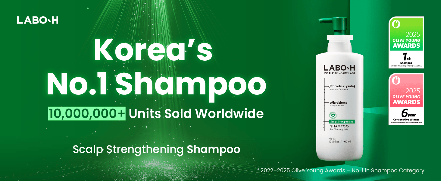 LABO-H Scalp Strengthening Shampoo 13.5 fl. oz.(400ml) detail 1
