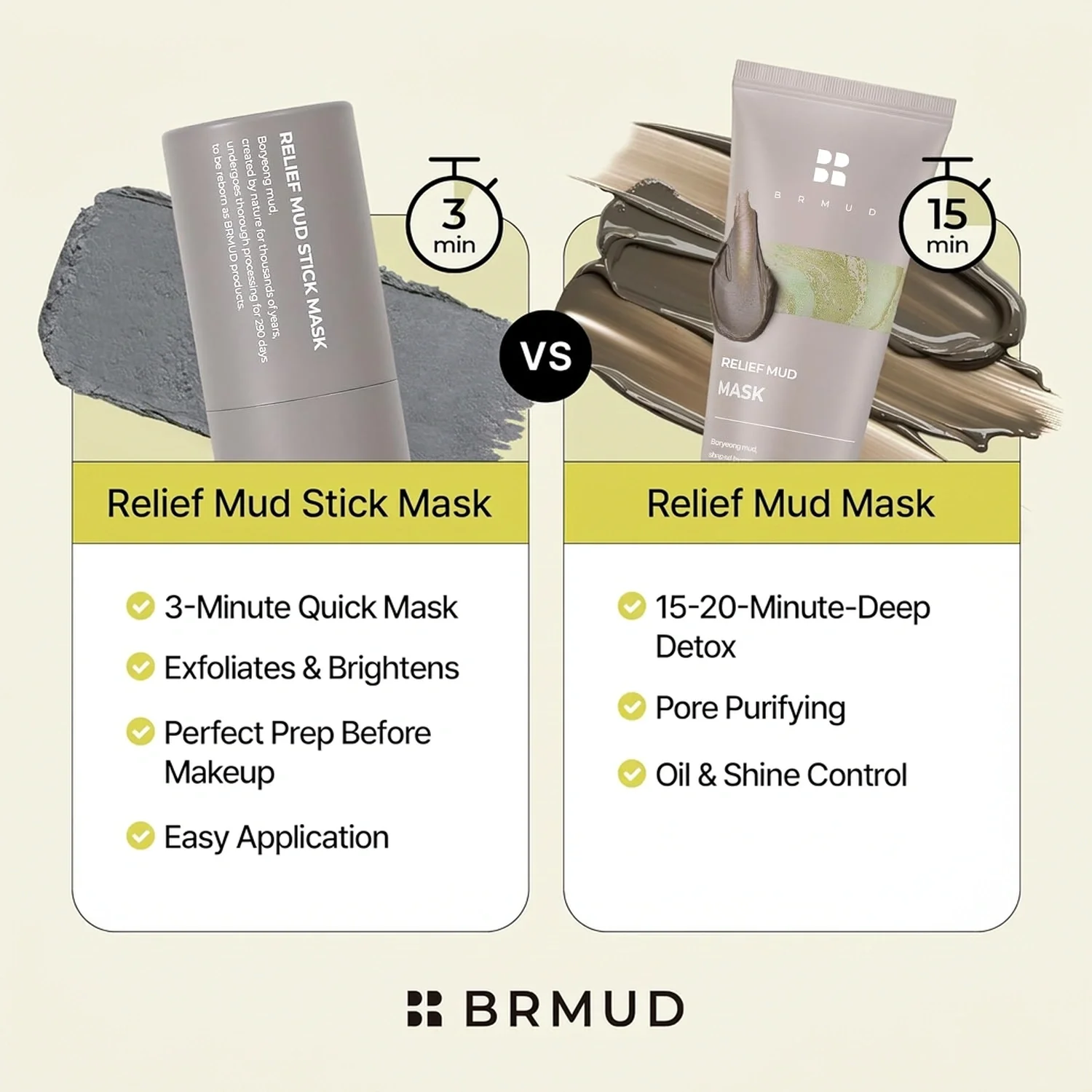 BRMUD Relief Mud Stick Mask 0.98 oz.(28g) detail 10