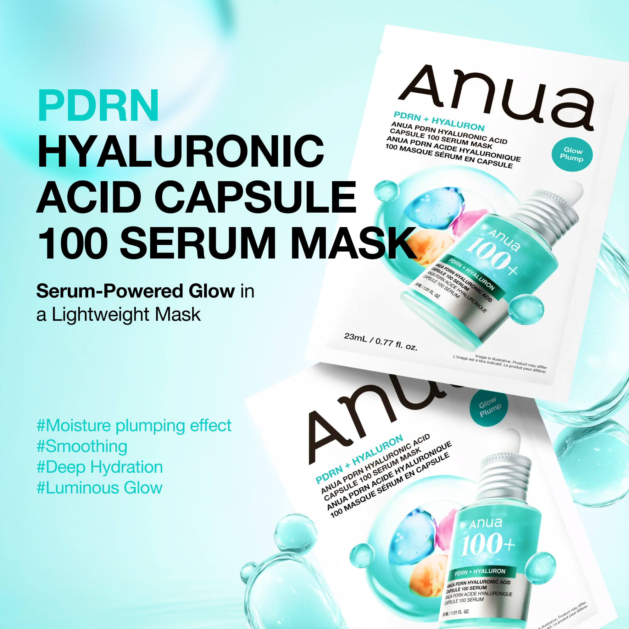 Anua PDRN Full Care Set (Serum 1 fl. oz.(30ml) + Mist 1 fl. oz