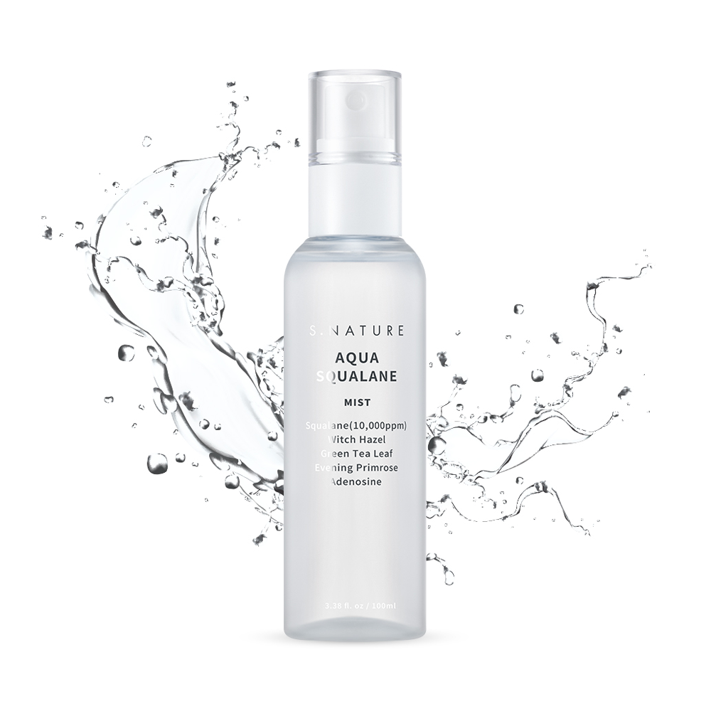 S.NATURE Aqua Squalane Mist 3.38 fl. oz.(100ml)