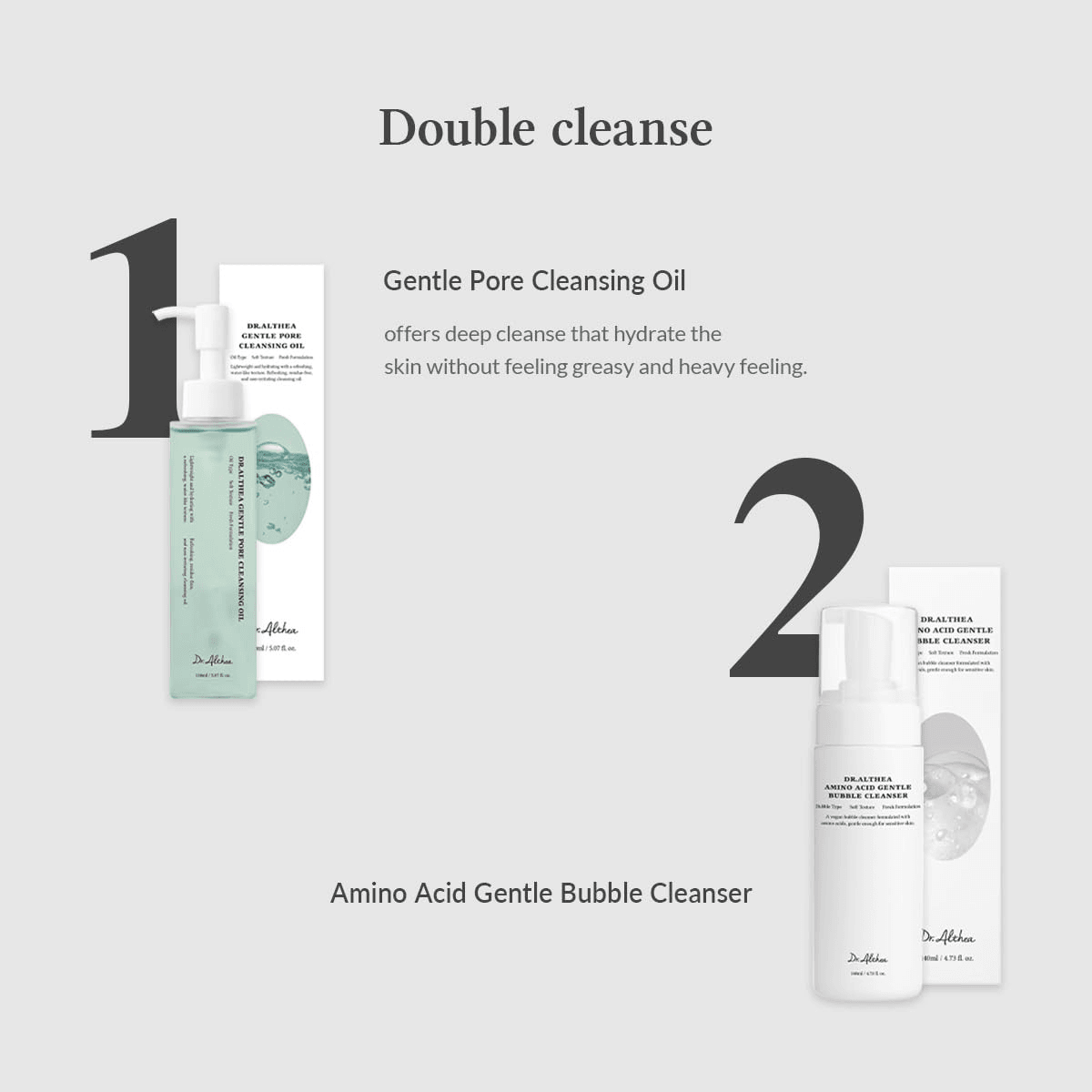 Dr.Althea Amino Acid Gentle Bubble Cleanser 4.73 fl. oz.(140ml) detail 7