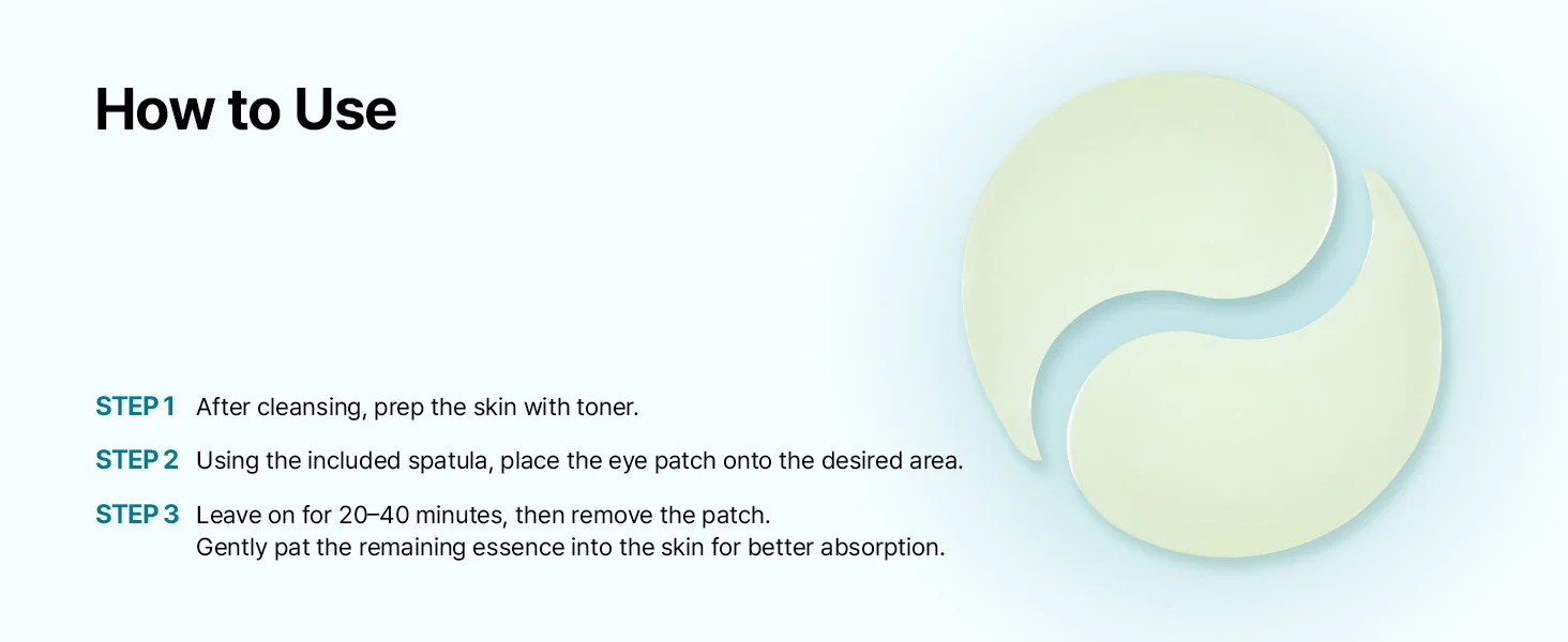 Holika Holika Eyefessional Cool Calming Aloe Eye Patch 60 Patches 2.96 oz.(84g) detail 3