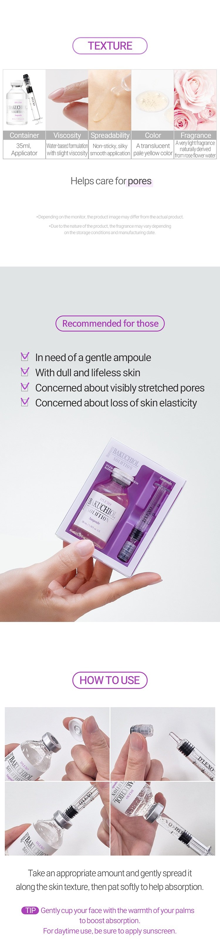 D'Lexo Bakuchiol Firming Solution Ampoule 1.18 fl. oz.(35ml) detail 5