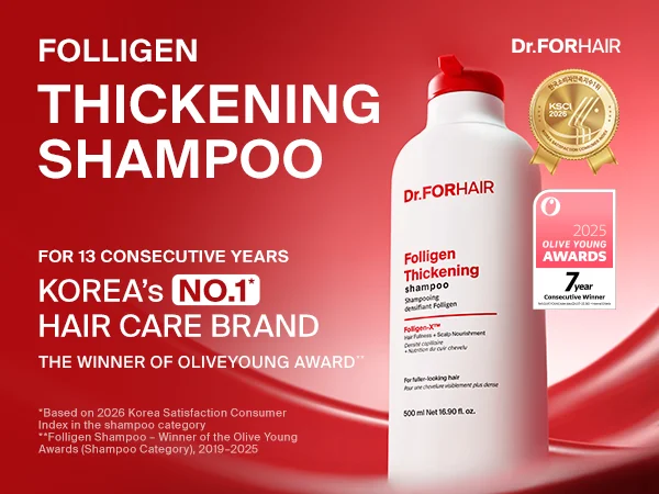 DR.FORHAIR Folligen Thickening Shampoo 16.9 fl. oz.(500ml) detail 1
