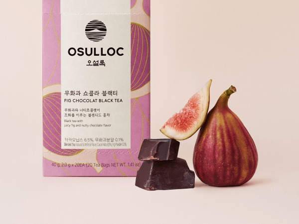 OSULLOC Fig Chocolat Black Tea 0.07 oz.(2g) x 20ea detail 2