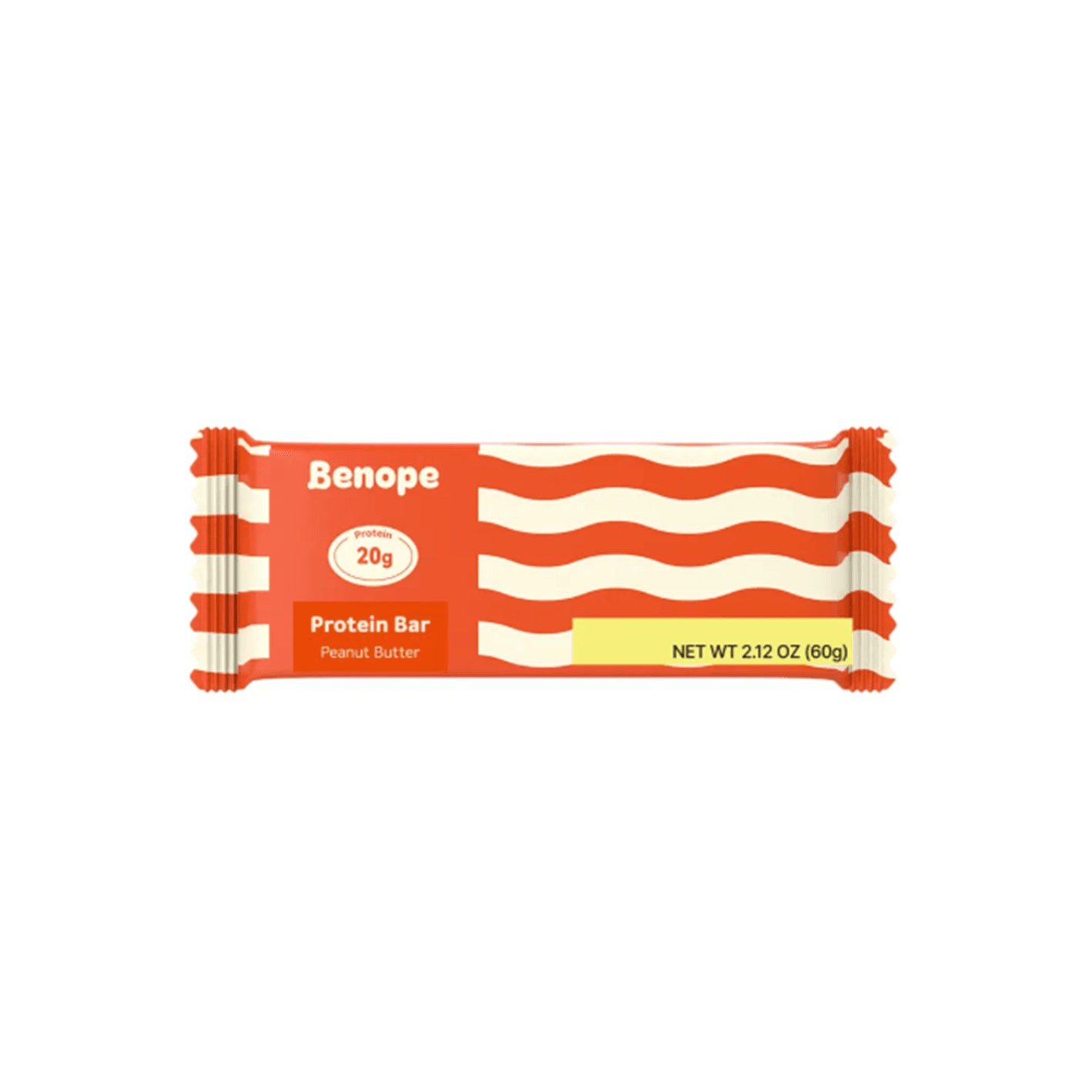 Benope Protein Bar Peanut Butter 2.12 oz.(60g) detail 1