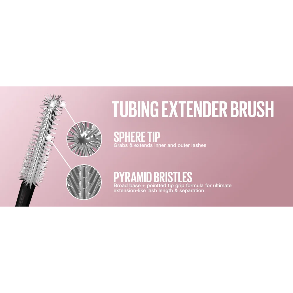 MAYBELLINE Sens Sky Tubes Tubing Mascara Very Blk 0.23 fl. oz.(7.0ml) detail 4