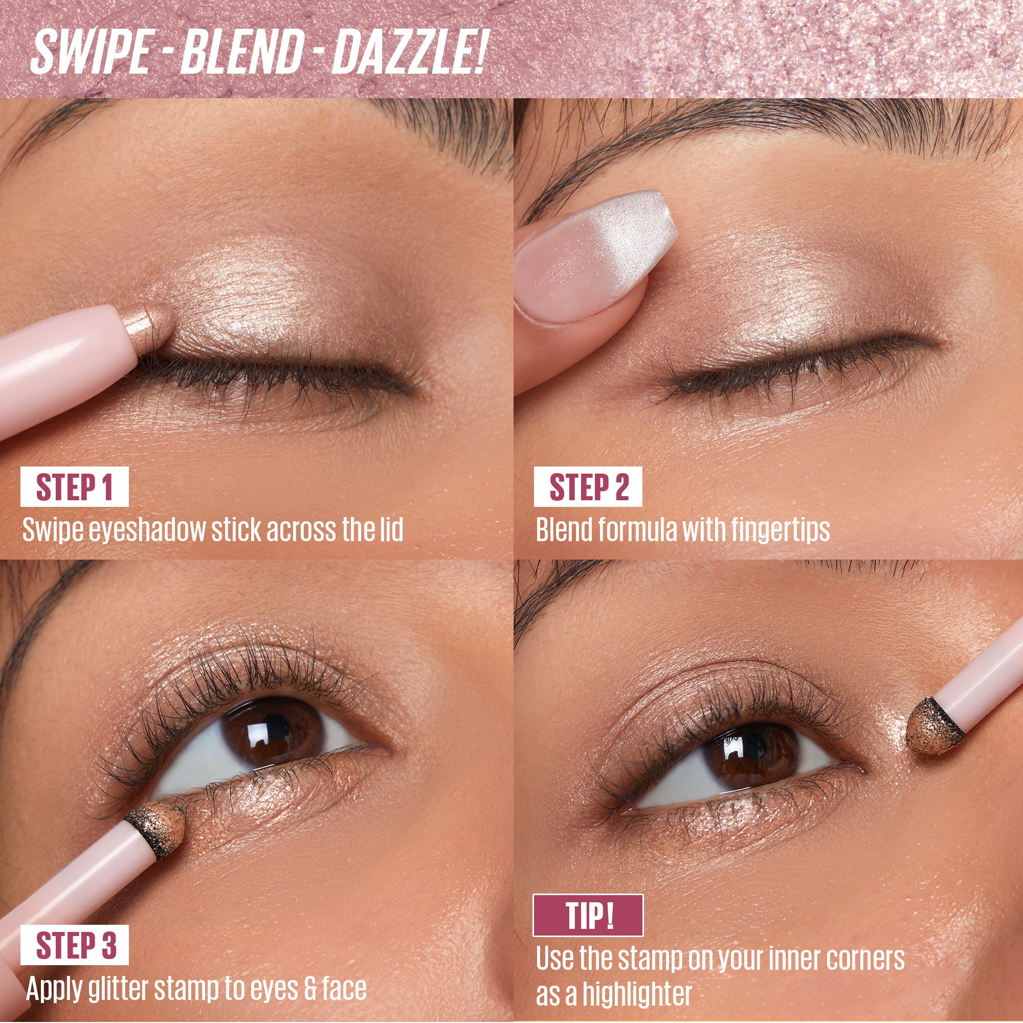 [6colors] KAJA Wink Dazzle 0.017 oz.(0.5g) detail 4