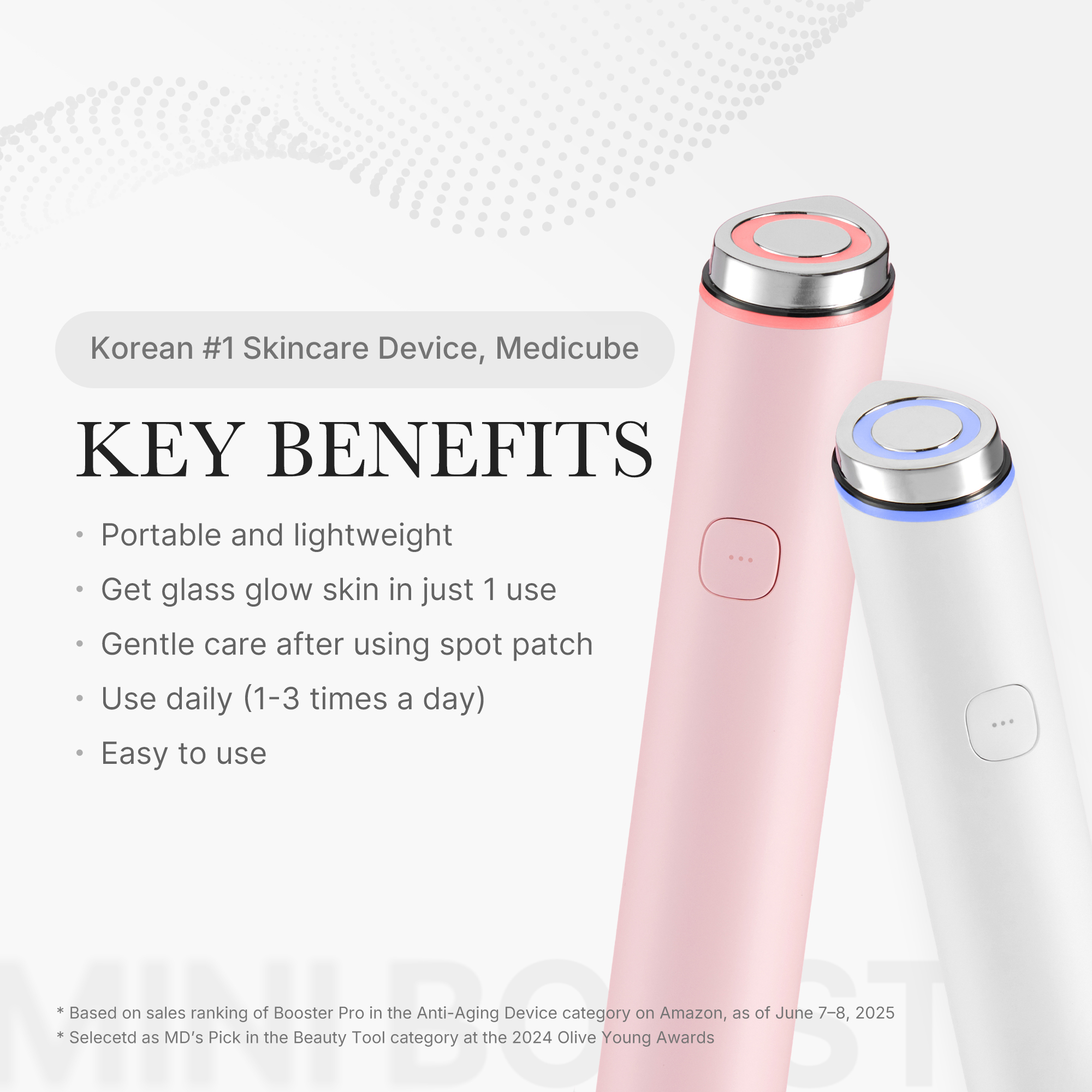 2colors] medicube Age-R Booster Pro Mini Plus | OLIVE YOUNG US