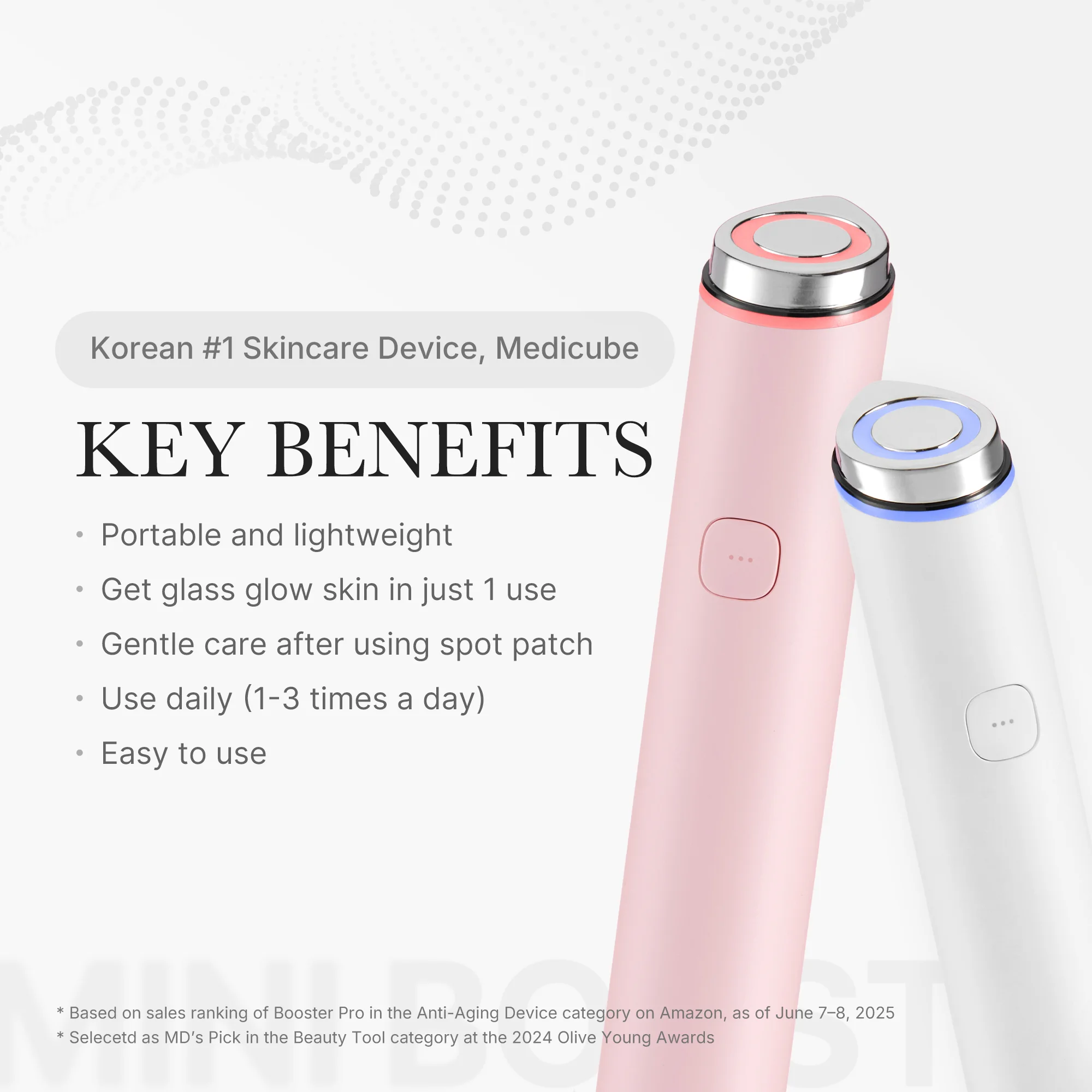 [2colors] medicube Age-R Booster Pro Mini Plus  detail 3