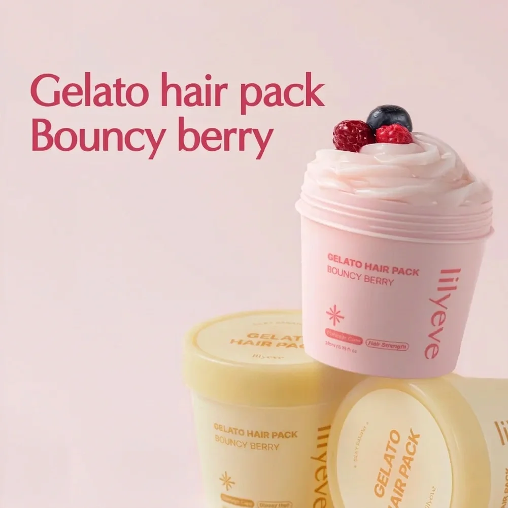 lilyeve Repair:turn Gelato Hair Pack Bouncy Berry 6.76 fl. oz.(200ml) detail 1