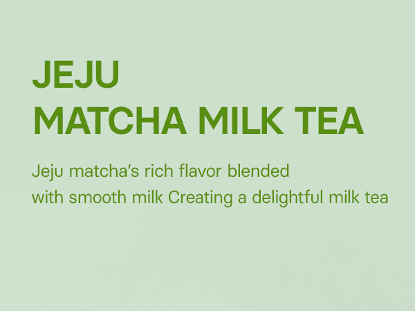 OSULLOC Jeju Matcha Milk Tea 0.7 oz.(20g) x 10ea detail 1