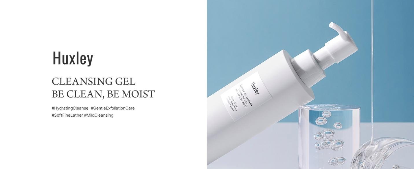 Huxley Cleansing Gel; Be Clean Be Moist 6.76 fl. oz.(200ml) detail 1